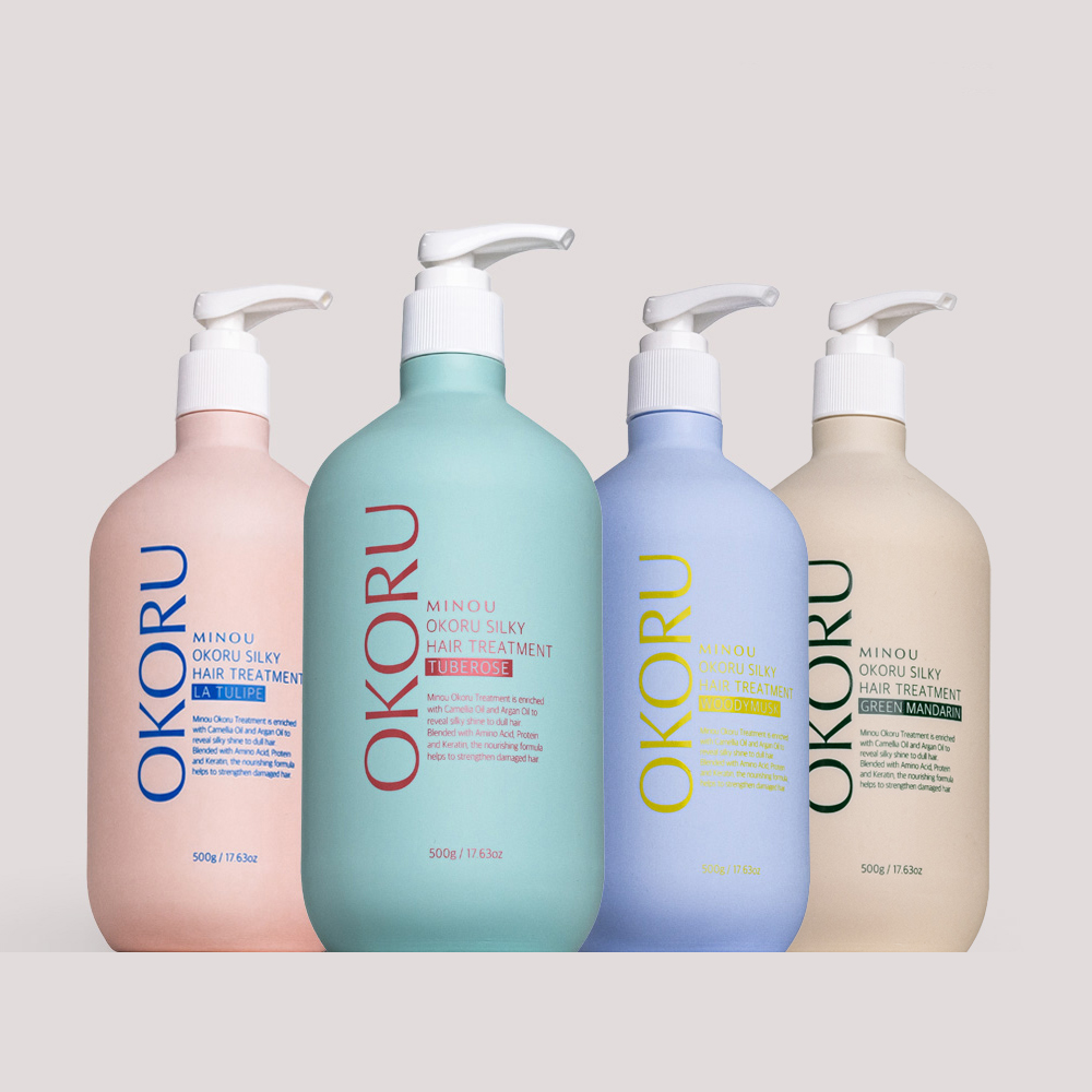 [뷰이뷰이] 오코루 퍼퓸 탈모 완화 샴푸+트리트먼트 각500ml (4종/택1)