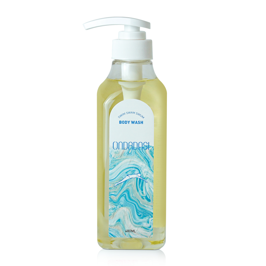 [온다다시] 수영장 약산성 바디워시 저자극 샤워젤 480ml