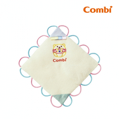 [콤비] 바스락 타월 청각 촉각놀이 아기 장난감