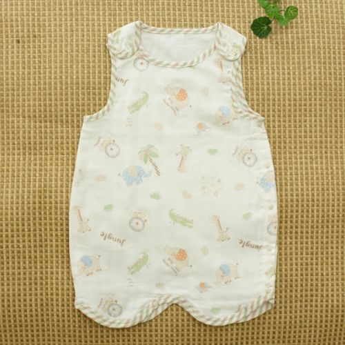 [닥터맘스] 오가닉 거즈 정글 수면조끼