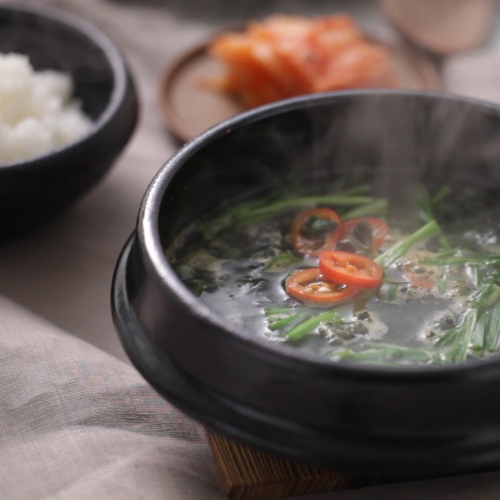 [정옥] 속이 시원해지는 섬진강 해장 다슬기국 350g x 3팩