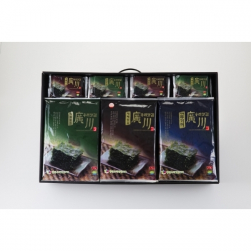 [광천우리맛김] 특대형세트1호(전장김 30EA+도시락김 12EA)