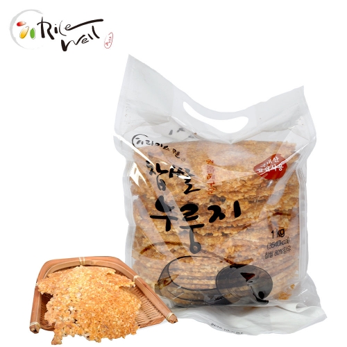 [라이스웰] 황동판에구운 찹쌀 누룽지 1kg