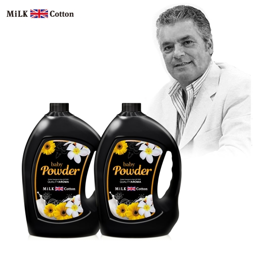 밀크코튼 고농축 퍼퓸 섬유유연제 (파우더향 3.06L 2개)
