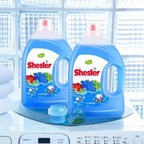 [아토세이프] 쉬슬러 고농축 세탁세제 에이프릴 (3.05L 2개)