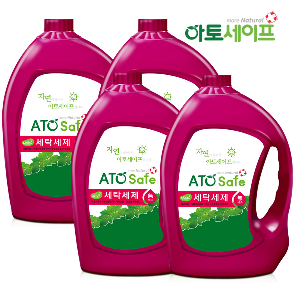 아토세이프 세탁세제 (3.1L 4개)