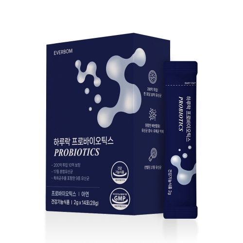 [에버봄] 프로바이오틱스 장건강기능식품 에버봄 하루락 1Box(14포)