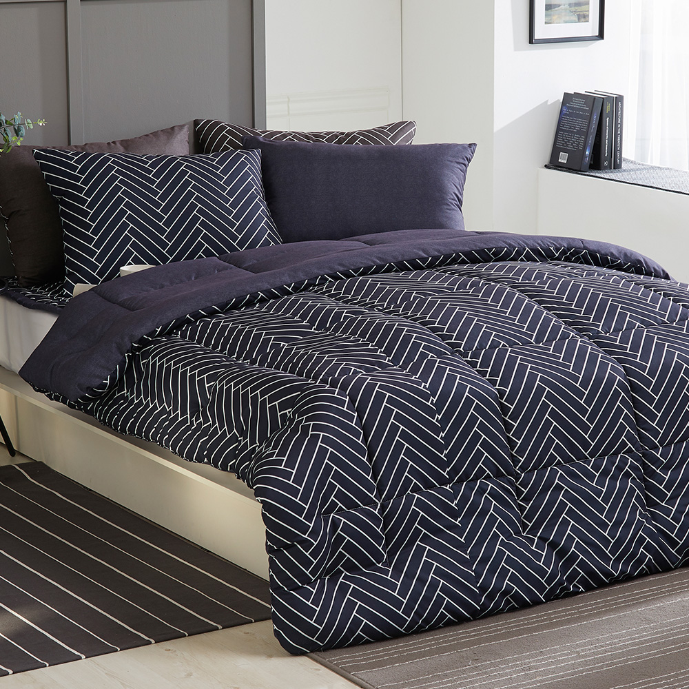 [침구연구소] 베라 먼지없는 에어스킨 차렵 이불패드세트 퀸Q(이불+패드+베개커버)