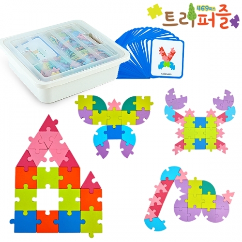 [나비북스] 지니맥 트리퍼즐 469피스