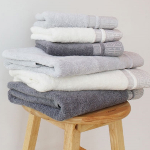 [송월타월] 격자68 바스타올 2장