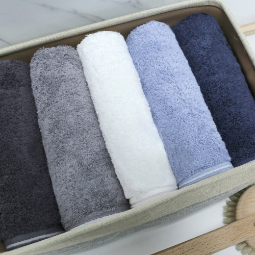 [송월타월] 솔리드 혼방사 무지 호텔수건 5장