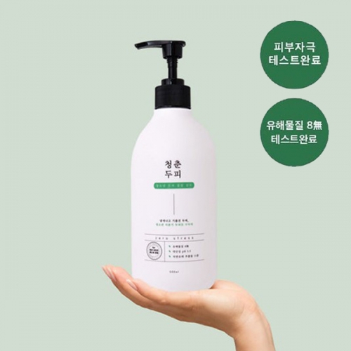 [청춘두피] 약산성 청소년 두피 쿨링 샴푸 500ml