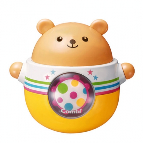 [콤비] 둥글둥글 곰돌이 (오뚝이 장난감)