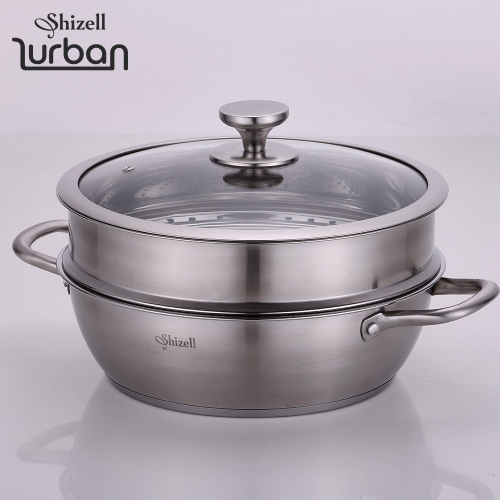 [쉬젤] 러반 스테인레스 IH 찜전골냄비_30cm