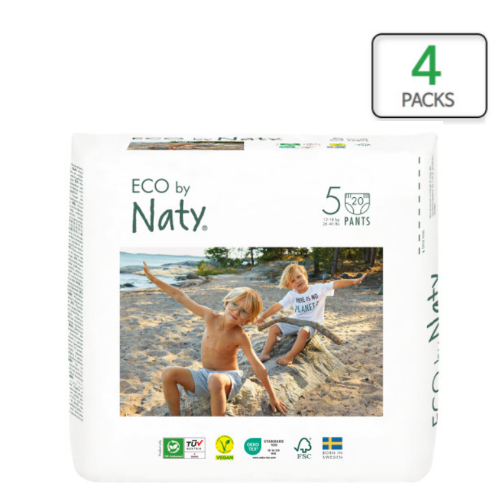 [네띠] 기저귀 팬티형 5단계 [4팩 총80매]