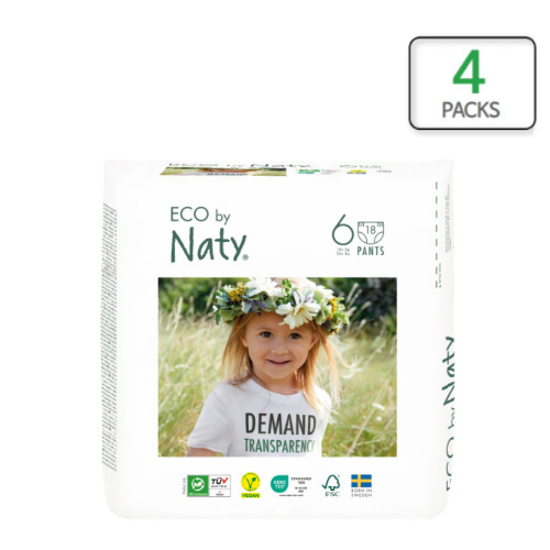 [네띠] 기저귀 팬티형 6단계 [4팩 총72매]