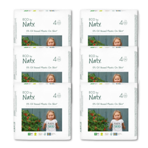 [네띠기저귀]밴드형 4단계 [6팩 총156매]