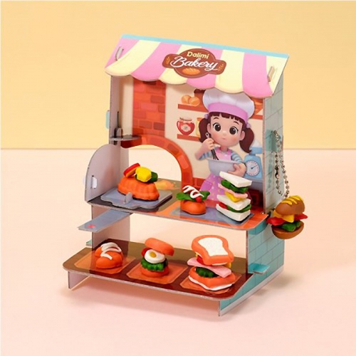 [토이트론] 달님이 내맘대로 만드는 베이커리 클레이 소꿉놀이 세트