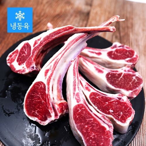 [팔도양고기] 1년이하 신선한 냉동 미니프랜치랙 350g 1팩 + 쯔란양념10g