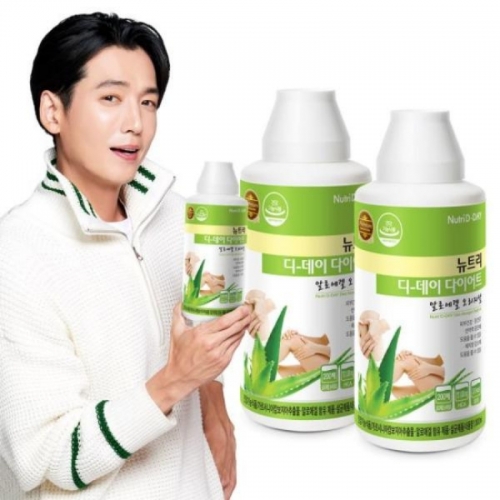 [뉴트리디데이] 다이어트 알로에겔 오리지널 1000mlx2병(청포도맛)