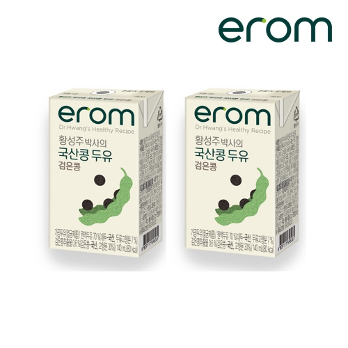 [이롬 황성주] 국산콩두유 검은콩 140ml x 24팩