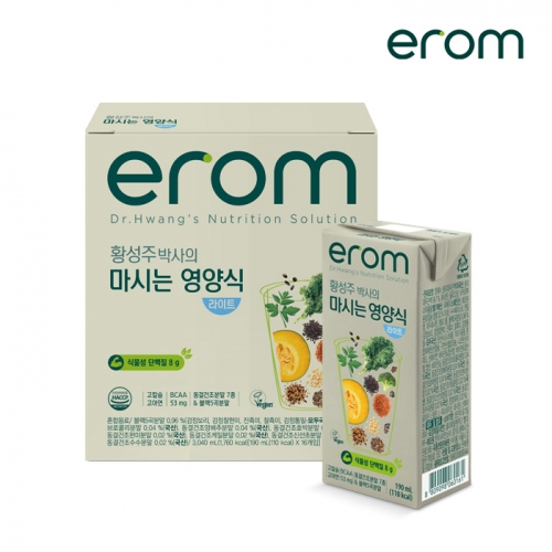 [이롬 황성주] 황성주박사의 마시는 영양식 라이트 190ml x 16팩