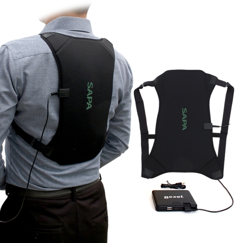 [싸파] 휴대용 온열조끼 발열조끼