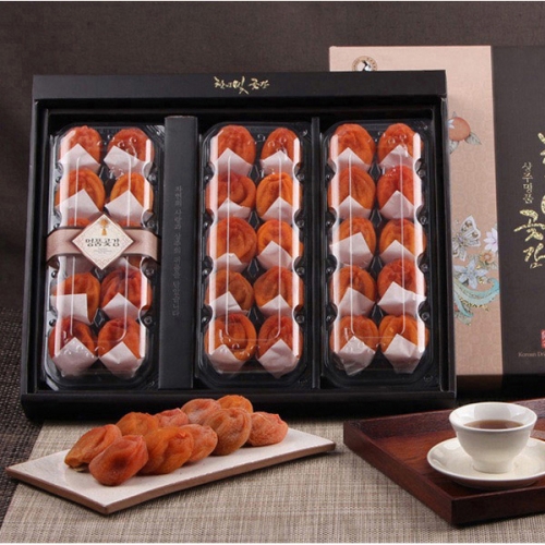 [천년빛곶감] 봉황자수 반건시 30구 (60g 이내) 곶감선물세트