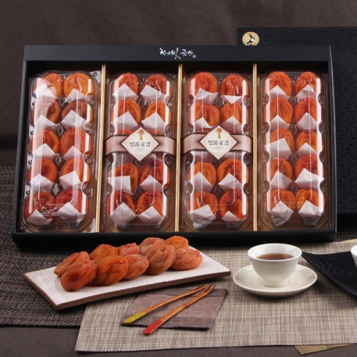 [천년빛곶감] 자개문 반건시 40구 (50g 이내) 곶감선물세트