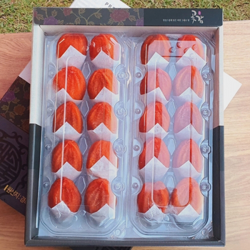 [천년빛곶감] 실속 선물용 반건시 20구 (개당 50g이내) 곶감선물세트