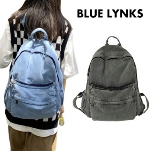 [블루링스] XRA 빈티지핏 캐주얼 데님 백팩 BLM-XRA01 (색상 택1)