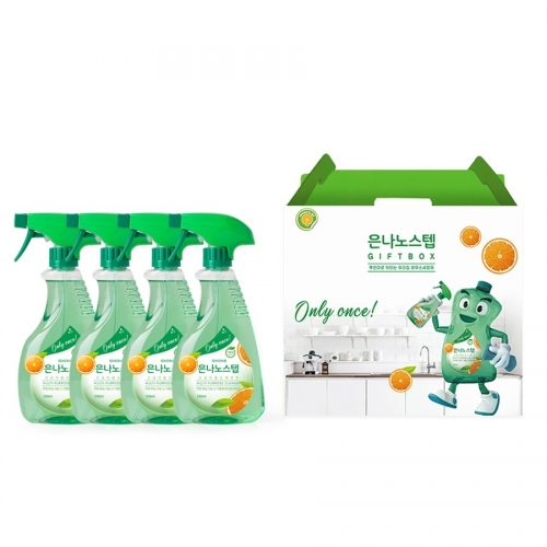 [은나노스텝] 시즌3 다용도 세정제 550ml 4종선물세트
