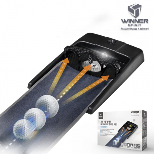 [위너스피릿] 3세대 무소음 오토센서 골프 퍼팅연습기 미라클 580_V3 [국내제조]