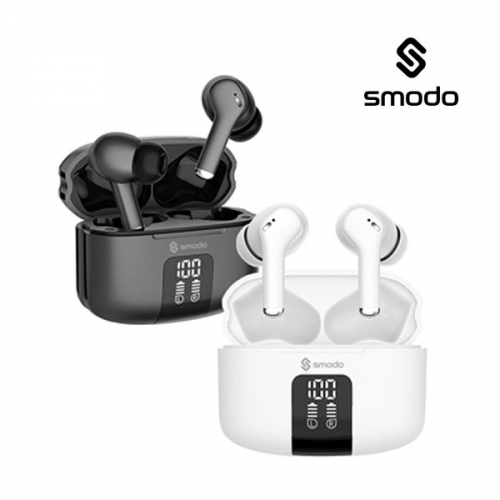 [에스모도] ENC 노이즈캔슬링 커널형 LED 블루투스 5.4 무선 이어폰 SMODO-501