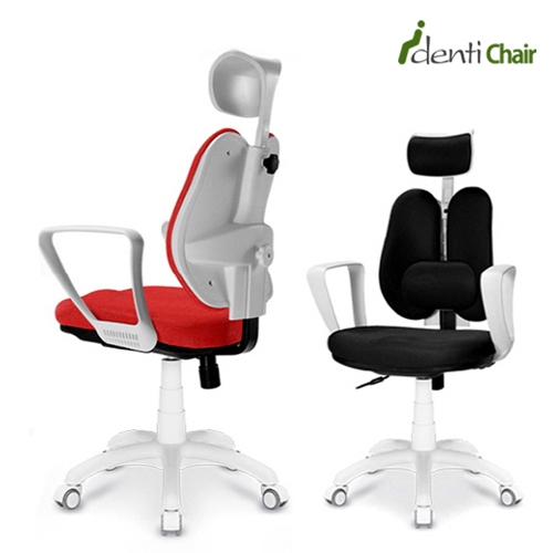 [아이덴티] 3세대 조습군 듀얼요추체어 방습.항균소재적용 학생의자 사무용의자 (NFC-IDT07) 7종택1