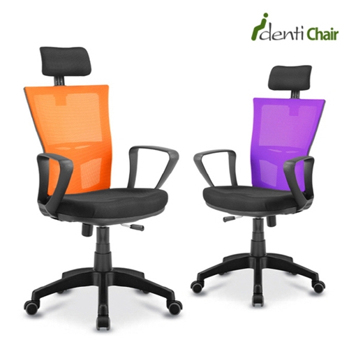 [아이덴티] 3세대 조습군 메쉬체어 방습.항균소재적용 학생의자 사무용의자 (NFC-IDT08) 6종택1