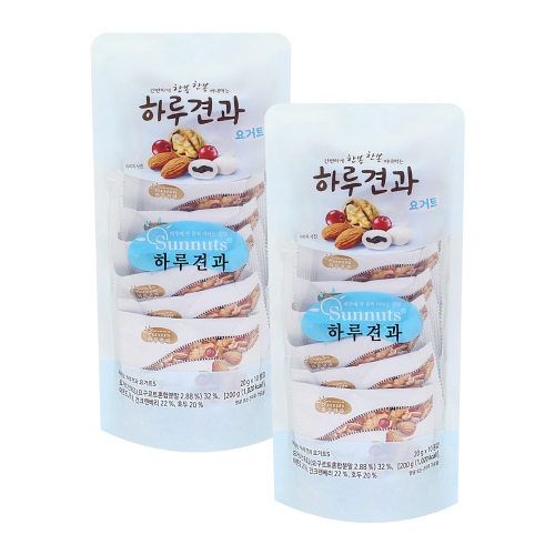 [좋은세상] 하루견과 요거트 (20gx10개) x2개