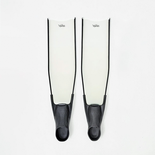 [오션테그] SWAN 프리다이빙 유리섬유 롱핀 블랙 (5 SIZE)