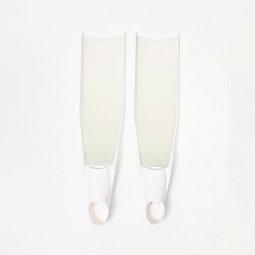 [오션테그] SWAN 프리다이빙 유리섬유 롱핀 화이트 (5 SIZE)
