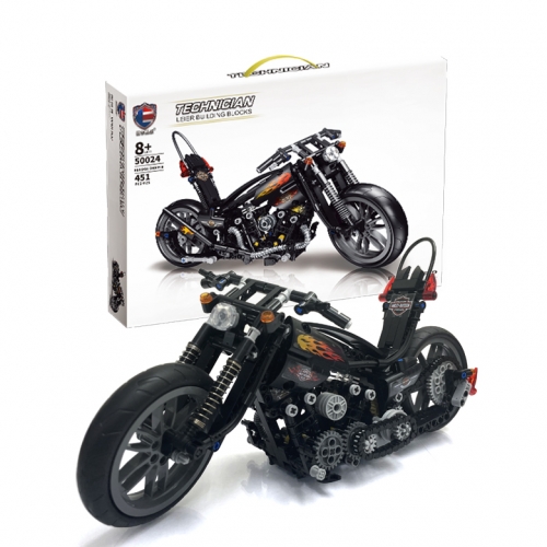 [예샘] 스마트블럭 B524 할리바이크 블랙 자동차 블록