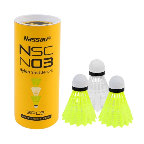 [낫소] 셔틀콕 나일론 N03 (3개입)