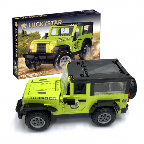 [예샘] 스마트블럭 T520 럭셔리 SUV 그린 자동차 블록