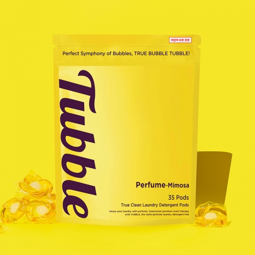 [터블] 트루클린 올인원 캡슐 세탁세제 35P(퍼퓸미모사) (수량/택1)