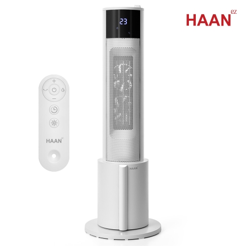 한경희 리모컨형 가습기 겸용 저소음 PTC 온풍기 전기히터 난로 HAAN-P15000