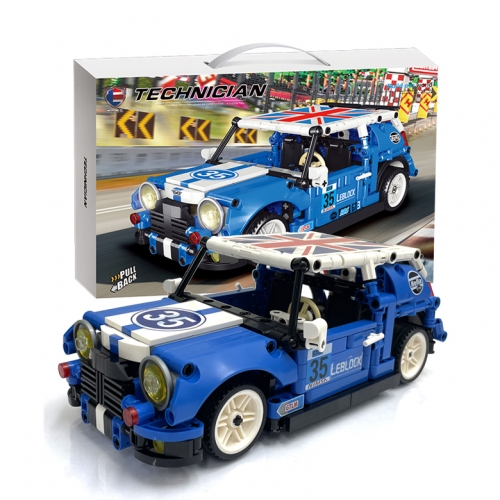 [예샘] 스마트블럭 T5321 미니쿠퍼 블루 자동차 블록