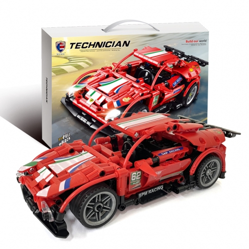[예샘] 스마트블럭 T5324 슈퍼 레이싱카 레드 자동차 블록