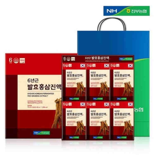 [진부농협] 6년근 발효홍삼진액 70ml*30포 [A1002]