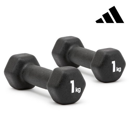 [아디다스] 육각아령 덤벨 세트 1kg (1+1)