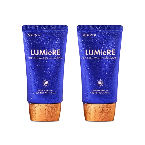 [뷰이뷰이] 1+1 벼리 워터리 선크림 50g SPF50+ PA++++