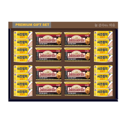 [쟌슨빌] 쟌슨빌 종합 25호 (살코기참치85gx16+클래식200gx8)